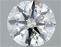 Natural Diamond 1.00 Carats, Round with Excellent Cut, I Color, SI1 Clarity and Certified by GIA