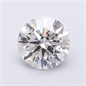 Del inventario de diamantes de laboratorio, 1.09 quilates, Redondo , Color F, claridad VS1 y certificado IGI