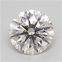Diamante Natural 0.41 quilates, Redondo , Color I, claridad VVS1 y certificado GIA