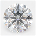 Lab Grown Diamond 3.52 Carats, Round with Ideal Cut, D Color, IF Clarity and Certified by IGI