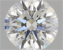 Diamante Natural 0.72 quilates, Redondo , Color H, claridad VVS1 y certificado GIA