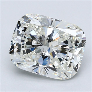 Picture of Natural Diamond 3.24 Carats, Cushion with  Cut, I Color, SI1 Clarity and Certified by GIA