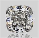 Diamante Natural 0.55 quilates, Del cojín , Color D, claridad SI1 y certificado GIA