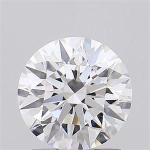 Picture of Lab Grown Diamond 1.22 Carats, Round with Ideal Cut, D Color, VVS1 Clarity and Certified by IGI