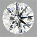 Del inventario de diamantes de laboratorio, 2.83 quilates, Redondo , Color E, claridad VS1 y certificado IGI