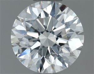 Picture of Natural Diamond 0.70 Carats, Round with Excellent Cut, F Color, SI2 Clarity and Certified by GIA