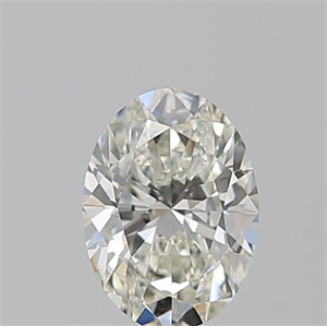 Foto Diamante Natural 0.70 quilates, Ovalado , Color J, claridad IF y certificado GIA de