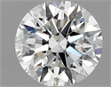 Natural Diamond 0.80 Carats, Round with Excellent Cut, D Color, VS2 Clarity and Certified by GIA
