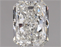 Natural Diamond 0.90 Carats, Radiant with  Cut, I Color, SI2 Clarity and Certified by GIA