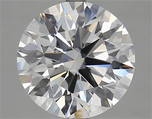 Picture of Lab Grown Diamond 4.04 Carats, Round with Ideal Cut, H Color, VVS1 Clarity and Certified by IGI