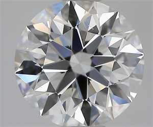 Foto Diamante Natural 1.70 quilates, Redondo , Color F, claridad VS2 y certificado GIA de