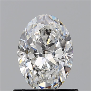 Picture of Natural Diamond 0.74 Carats, Oval with  Cut, F Color, VVS1 Clarity and Certified by GIA