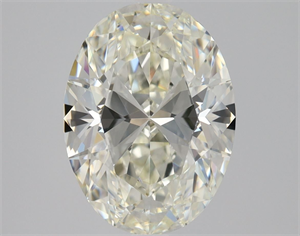 Picture of Natural Diamond 1.70 Carats, Oval with  Cut, K Color, VVS2 Clarity and Certified by GIA