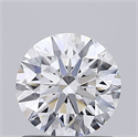 Lab Grown Diamond 1.00 Carats, Round with Excellent Cut, D Color, VS1 Clarity and Certified by IGI