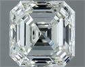 Natural Diamond 1.00 Carats, Asscher with  Cut, H Color, VS1 Clarity and Certified by IGI