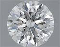 Diamante Natural 0.44 quilates, Redondo , Color F, claridad SI2 y certificado GIA