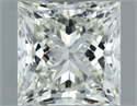 Natural Diamond 1.01 Carats, Princess with  Cut, J Color, VVS1 Clarity and Certified by IGI