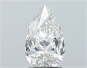 Natural Diamond 1.51 Carats, Pear with  Cut, I Color, SI1 Clarity and Certified by GIA