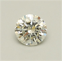 Diamante Natural 0.70 quilates, Redondo , Color J, claridad VVS2 y certificado IGI