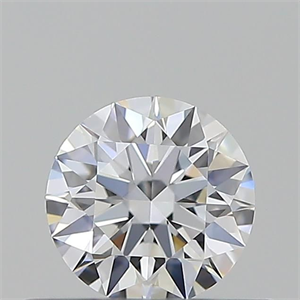 Picture of Natural Diamond 0.40 Carats, Round with Excellent Cut, E Color, VVS2 Clarity and Certified by GIA