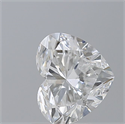 Natural Diamond 1.71 Carats, Heart with  Cut, E Color, SI1 Clarity and Certified by GIA