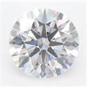 Lab Grown Diamond 3.30 Carats, Round with Ideal Cut, D Color, VVS1 Clarity and Certified by IGI