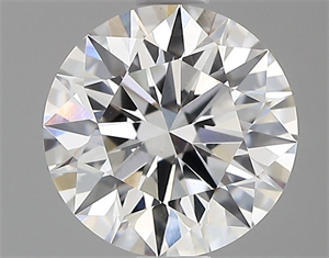 Picture of Lab Grown Diamond 1.01 Carats, Round with Ideal Cut, D Color, VS1 Clarity and Certified by IGI