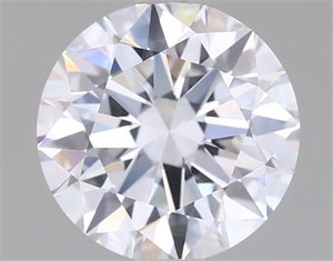 Picture of Lab Grown Diamond 1.01 Carats, Round with Excellent Cut, D Color, VVS2 Clarity and Certified by IGI