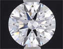 Del inventario de diamantes de laboratorio, 1.04 quilates, Redondo , Color E, claridad VVS1 y certificado IGI