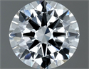 Natural Diamond 0.50 Carats, Round with Very Good Cut, D Color, VS2 Clarity and Certified by GIA
