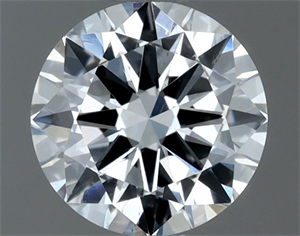 Picture of Natural Diamond 0.50 Carats, Round with Very Good Cut, D Color, VS2 Clarity and Certified by GIA