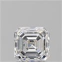 Natural Diamond 1.50 Carats, Asscher with  Cut, E Color, VS1 Clarity and Certified by GIA