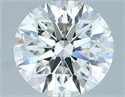 Natural Diamond 2.12 Carats, Round with Excellent Cut, F Color, VS2 Clarity and Certified by IGI