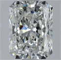 Natural Diamond 1.51 Carats, Radiant with  Cut, H Color, VS1 Clarity and Certified by GIA