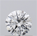 Natural Diamond 0.50 Carats, Round with Excellent Cut, G Color, SI2 Clarity and Certified by IGI