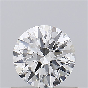 Picture of Natural Diamond 0.50 Carats, Round with Excellent Cut, G Color, SI2 Clarity and Certified by IGI