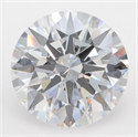 Lab Grown Diamond 4.46 Carats, Round with Excellent Cut, D Color, VVS1 Clarity and Certified by GIA