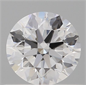 Diamante Natural 0.62 quilates, Redondo , Color D, claridad VS2 y certificado GIA