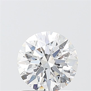 Picture of Lab Grown Diamond 1.09 Carats, Round with Ideal Cut, E Color, VS1 Clarity and Certified by IGI