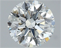 Diamante Natural 1.64 quilates, Redondo , Color F, claridad VVS1 y certificado GIA