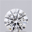 Del inventario de diamantes de laboratorio, 0.75 quilates, Redondo , Color D, claridad VVS2 y certificado IGI