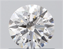 Diamante Natural 0.70 quilates, Redondo , Color F, claridad IF y certificado GIA