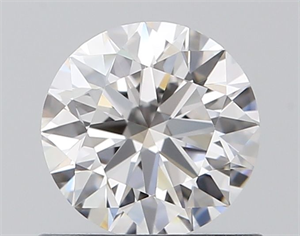 Picture of Natural Diamond 0.70 Carats, Round with Excellent Cut, F Color, IF Clarity and Certified by GIA