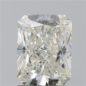 Picture of Natural Diamond 2.02 Carats, Radiant with  Cut, K Color, SI2 Clarity and Certified by GIA