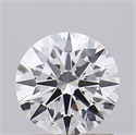 Lab Grown Diamond 0.82 Carats, Round with Ideal Cut, D Color, IF Clarity and Certified by IGI