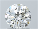 Diamante Natural 0.81 quilates, Redondo , Color I, claridad VS1 y certificado GIA