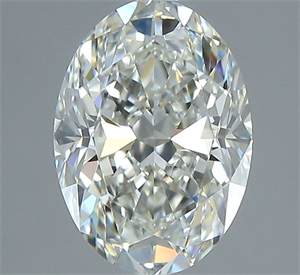 Picture of Natural Diamond 1.18 Carats, Oval with  Cut, I Color, VVS2 Clarity and Certified by GIA