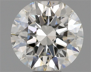 Picture of Natural Diamond 0.50 Carats, Round with Excellent Cut, I Color, SI1 Clarity and Certified by GIA