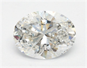 Natural Diamond 1.52 Carats, Oval with  Cut, E Color, SI2 Clarity and Certified by GIA