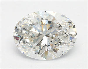 Picture of Natural Diamond 1.52 Carats, Oval with  Cut, E Color, SI2 Clarity and Certified by GIA